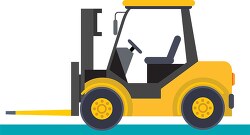 forklift construction and machinary clipart