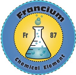 francium chemical element 