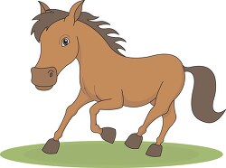 galloping horse clipart