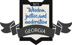 georgia state motto clipart image