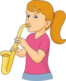 girl playing saxophone 814