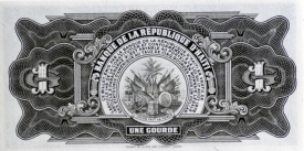 haiti banknote 186