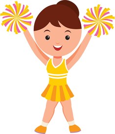 happy-cheerleader-in-yellow-dress-clipart