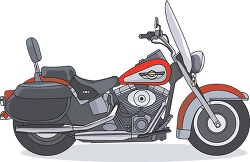 hardley davidson motorcycle clipart