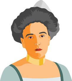 helen herron taft first lady of the united states clipart