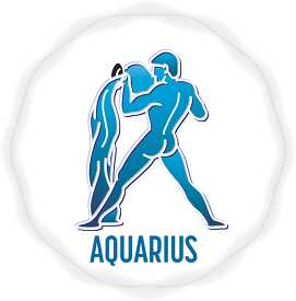 horoscope aquarius astrology sign vector clipart