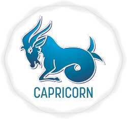 horoscope capricorn astrology sign vector clipart