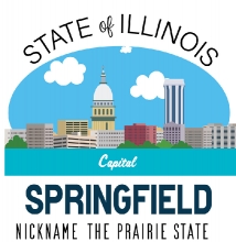 illinois state capital springfield nickname the prairie state ve