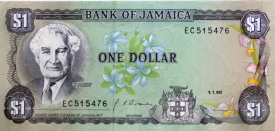 jamaica banknote 278