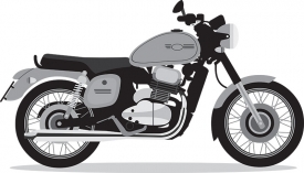 jawa motorcycle gray color