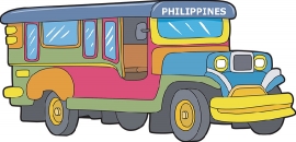 jeepney taxi in manila philippines
