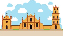 jesuit missions of chiquitos bolivia clipart 