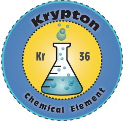 krypton chemical element 