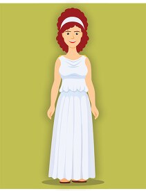 lady-in-ancient-greek-dress-clipart