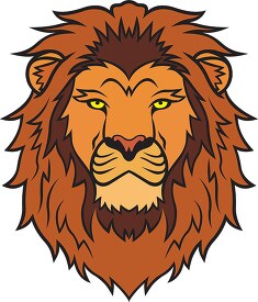 large lion head clipart