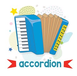 learning to read pictures and word accordion