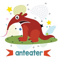 learning to read pictures and word anteater