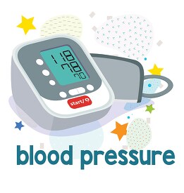 learning to read pictures and word blood pressure