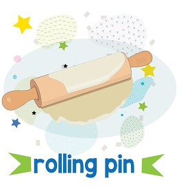 learning to read pictures and word rolling pin