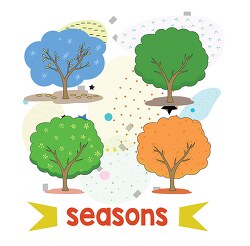 learning to read pictures and word seasons