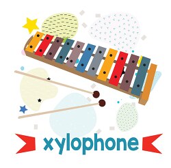 learning to read pictures and word xylophone