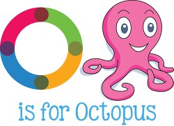 letter o is for octopus