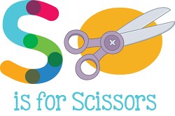 letter s is for scissors
