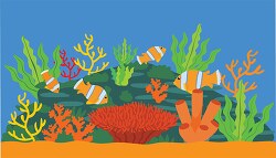 life in australias great barrier reef clipart image 2