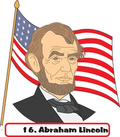 lincoln-with-american-flag-n-background