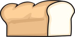 loaf of sandwich bread clipart