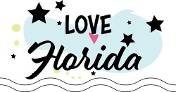 Love Florida Logo Clipart