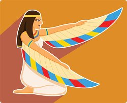 maat egyptian goddess clipart