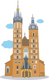 mariacki church krakow poland