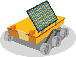 Mars research rover Clipart