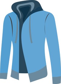 mens blue sweatshirt clipart