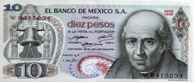 mexico banknote 246