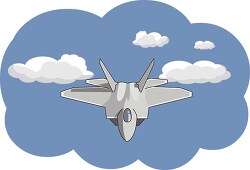 modern military aircraft clipart