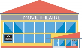 movie theatre clipart 130
