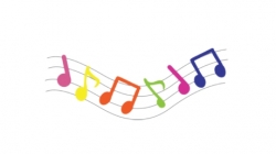 musical notes animation