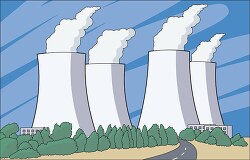 nuclear power plant clipart 2