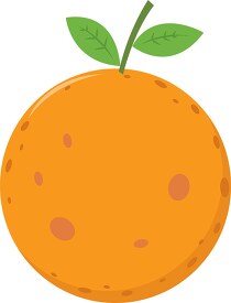 orange citrus fruit clipart