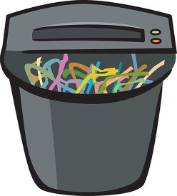 paper shredder clipart