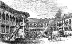 A Tartar Khan Historical Illustration