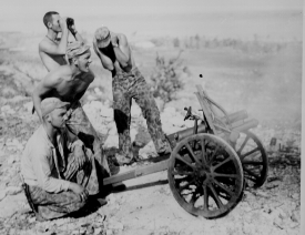 After the Marines captured this mountain gun