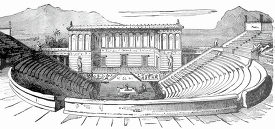 ancient greek open air theatre