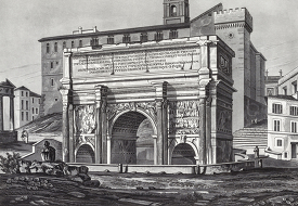Ancient Rome Arch Of Septimus Severus