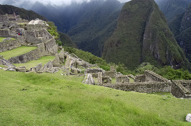 Ancient ruins of Machu Picchu