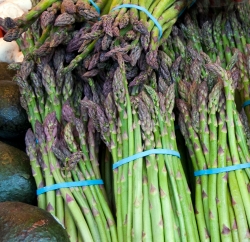 Aparagus At Market Seattle Washington Photo