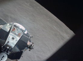 Apollo 10 LM rendezvous over the Moon