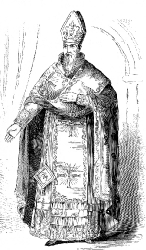 Armenian Bishop Of Astraehau Historical Illustration